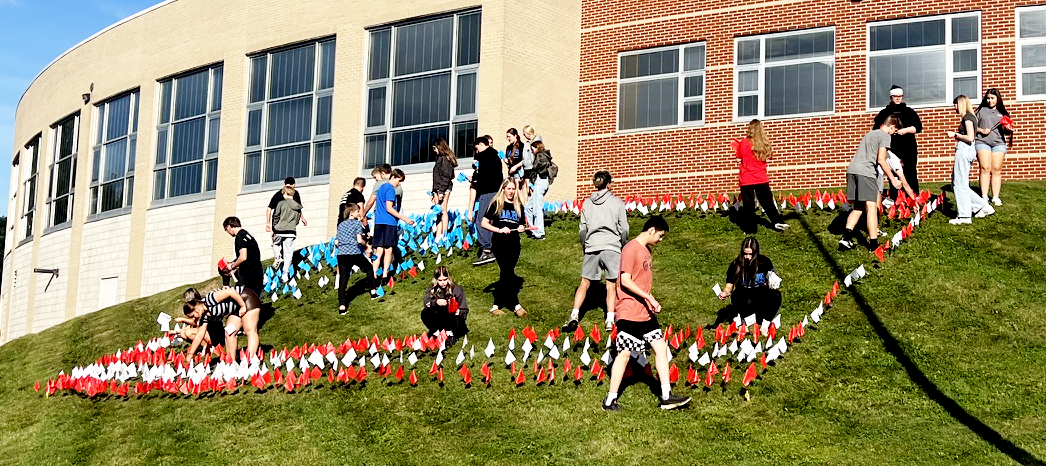 Lisbon students and teachers collaborate to commemorate 9/11 anniversary